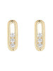 Oval Stud Earring