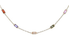 Multicolour CZ Necklet
