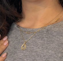 Satellite paper link chain