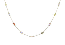 Multicolour CZ Necklet