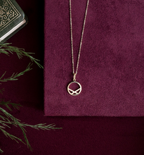 Geometric Circle Pendant