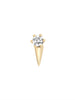 CZ Spike Piercing 9ct yellow gold