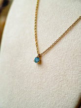 Something Blue | Diamond Pendant