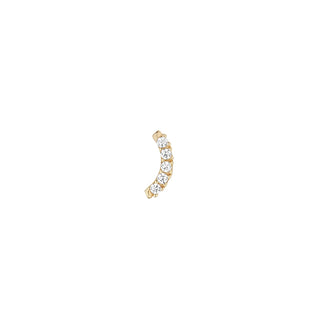 Arc Piercing 9ct yellow gold