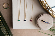 Emerald Solitaire Pendant