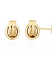 Ribbed Knot Stud