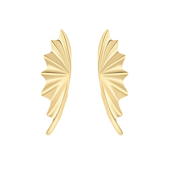 Fan Stud Earring