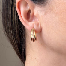 Triple hoop Earring