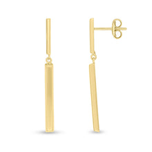 Bar Drop Earrings 34mm