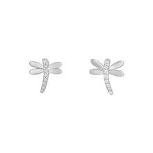 Dragonfly Sterling Silver Stud Earring