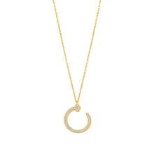 CZ Nail Pendant