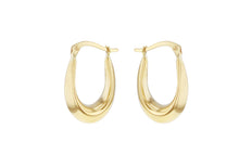 Knife Edge Creole earring