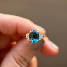London Blue Topaz Ring
