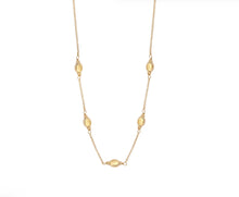 Gold Plated 5 Nugget Neclace