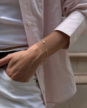 Gold Plated Five Nugget Bracelet
