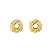 3 Strand Open Knot Earring