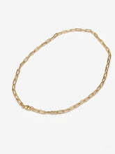 18ct gold Vermeil Handmade Paperclip chain