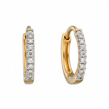 Diamond Petite Huggie