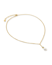Bella Pearl & Blue Topaz Pendant