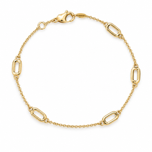 Oval Station Bracelet
