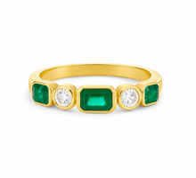 Emerald Eternity ring