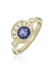 Tanzanite Aura Ring