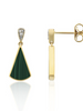 Malachite Earrings