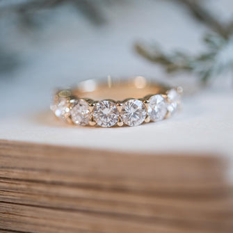 Round Brilliant Eternity Ring | 7 stone