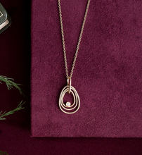 Organic Diamond Pendant