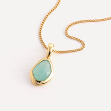 Stepping Stone | Aqua Pendant Small