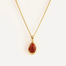 Stepping Stone | Garnet Pendant Small