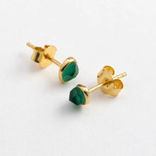 Stepping Stone | Green Tourmaline Stud Earring
