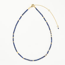 Rising Tides | Lapis Lazuli Bali Beaded Necklace