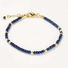 Rising Tides | Lapis Lazuli Bali Beaded Bracelet