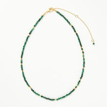 Rising Tides | Malachite Bali Beaded Necklace
