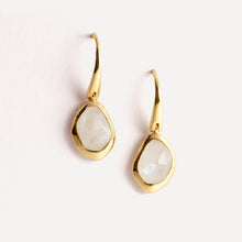 Stepping Stone | Moonstone Hook Earrings