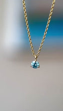 Something Blue | Diamond Pendant