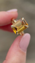 Citrine Cocktail ring