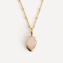 Stepping Stone | Rose Quartz Pendant Large