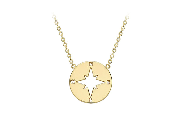 Compass necklace 2024