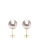 Classic White Pearl Earring Large