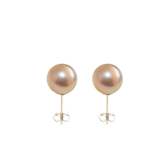 Classic Pink Pearl Earring Small