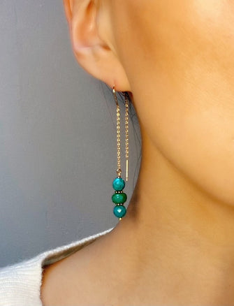 Teia Thread Earring