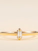Linea Stack Ring | White