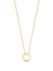 Gold Circle Pendant