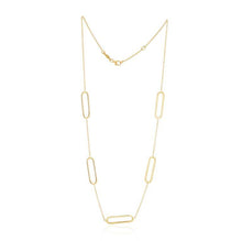 Fine Paperclip Necklace