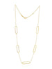 Fine Paperclip Necklace