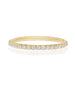 French Pavé Diamond Band