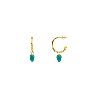 Relic | Turquoise Hoop Earring