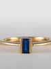 Sapphire Bar Ring